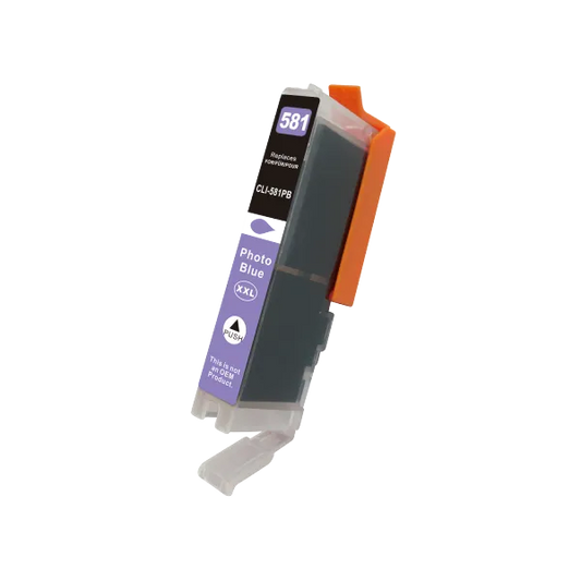 Cartus compatibil Canon CLI-581XXL, Photo Blue