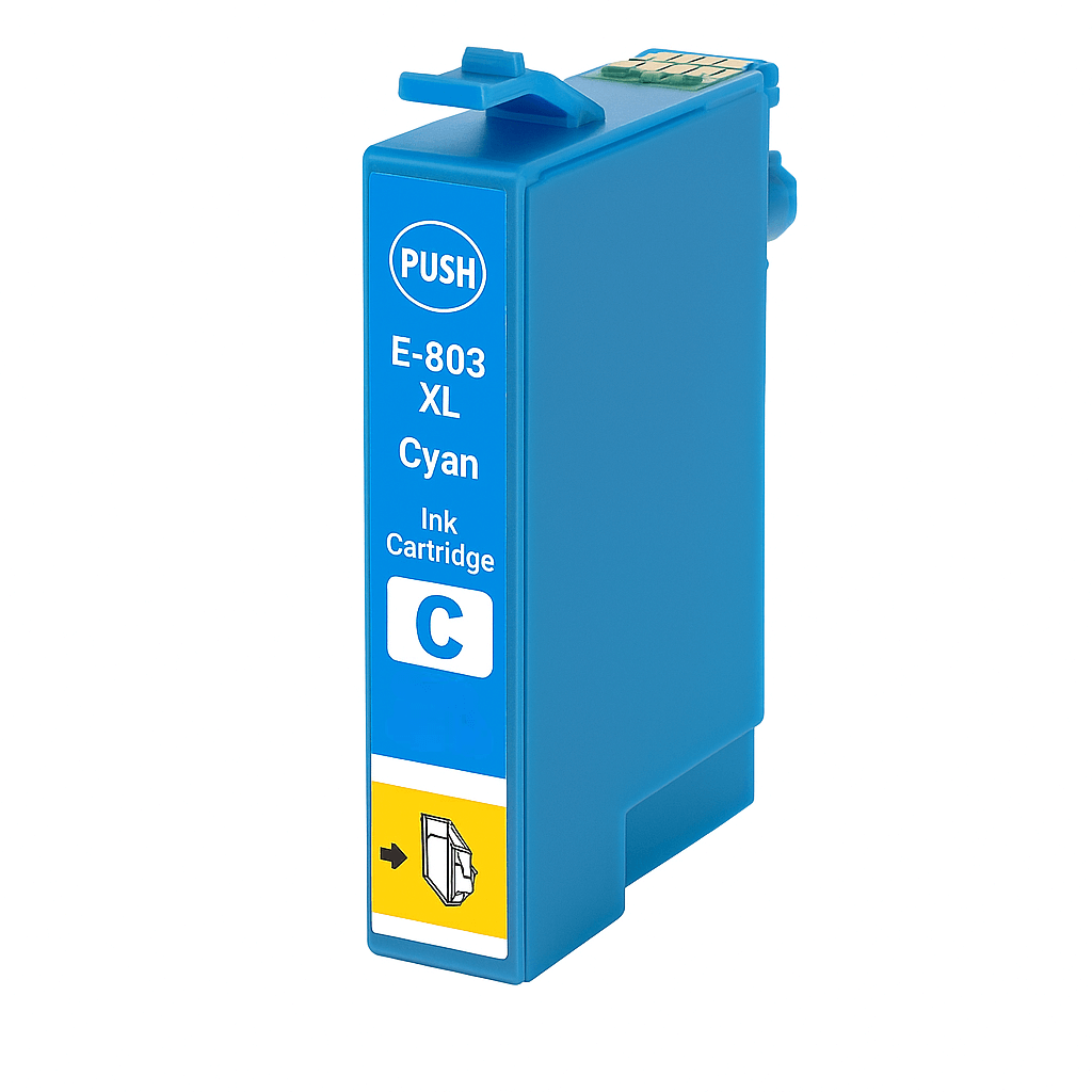 Cartus compatibil Epson 603XL Cyan (C13T03A24010)