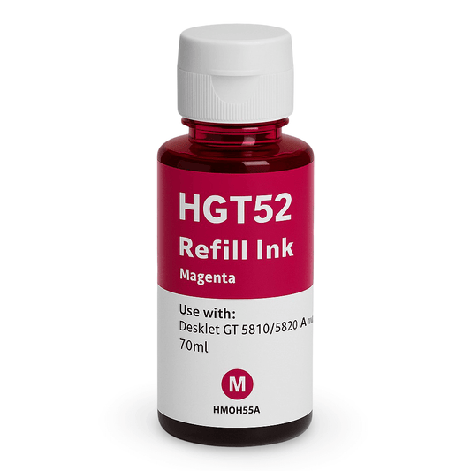 Cerneala compatibila HP GT52 magenta - M0H55AE