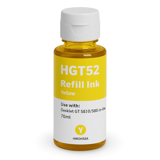 Cerneala compatibila HP GT52 yellow - M0H56AE