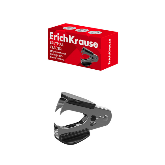 Decapsator ErichKrause Easy Pull negru cu auto-lock