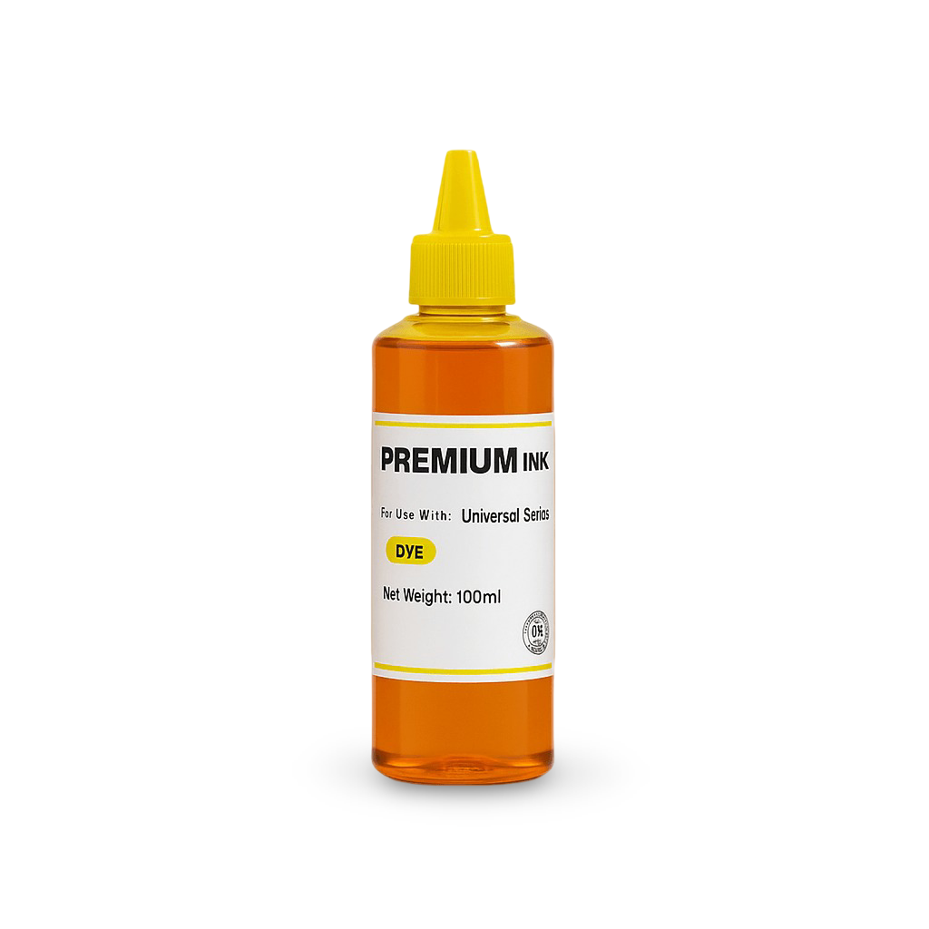 Flacon cerneala universala premium (yellow), cu CISS, pentru HP, Canon, Brother, Epson, Lexmark
