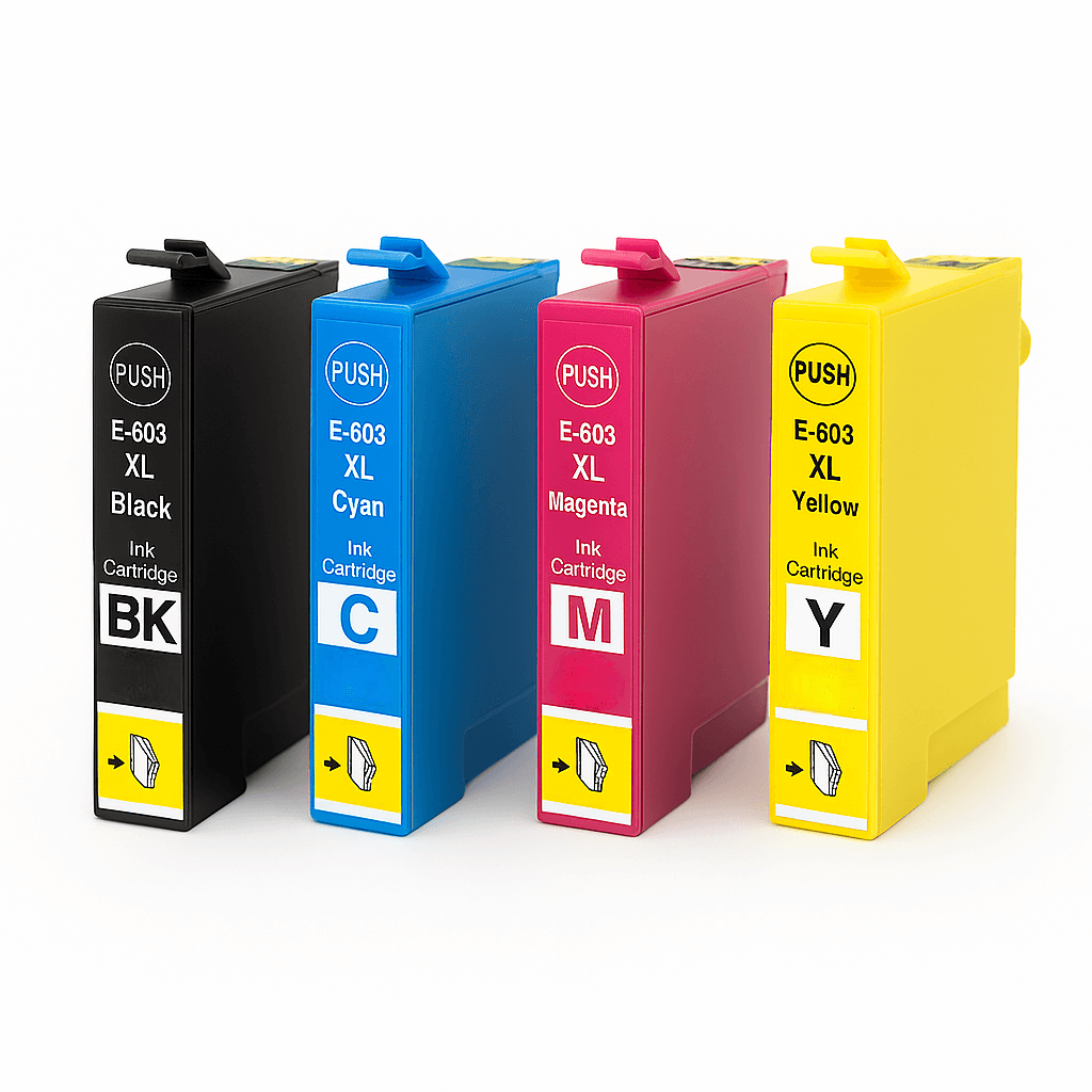 Set 4 cartuse compatibile Epson 603XL