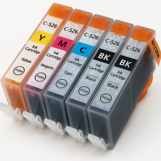Set 5 cartuse compatibile Canon PGI-525XL/CLI526XL