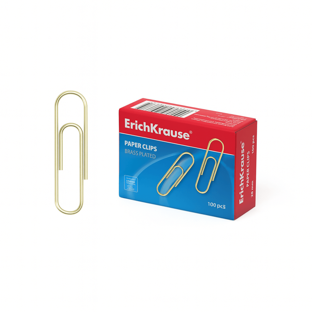 Agrafe Birou Erichkrause 28mm 100 Bucati Alamite