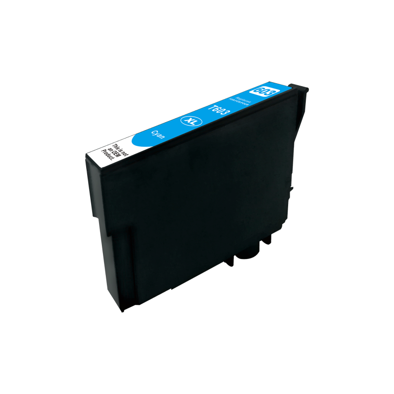 Cartus compatibil Epson 603XL Cyan (C13T03A24010)