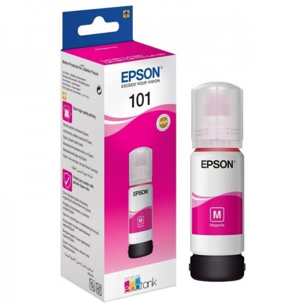 Flacon cerneala orginal Epson 101 magenta - C13T03V34A / T03V3