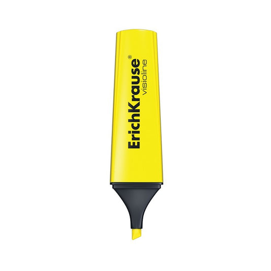 Textmarker ErichKrause V12 galben, vârf teșit 0.6 - 5.2 mm