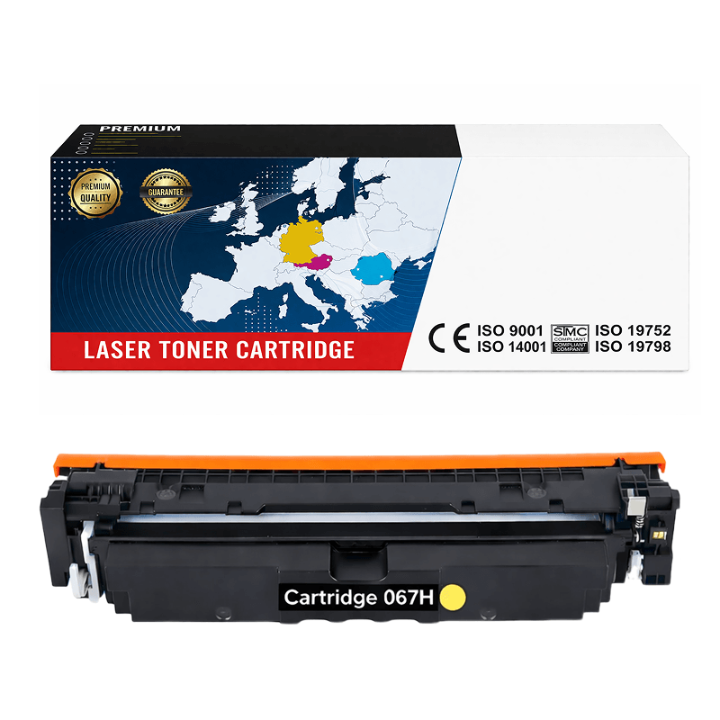 Cartus toner compatibil Canon, CRG-067 Yellow