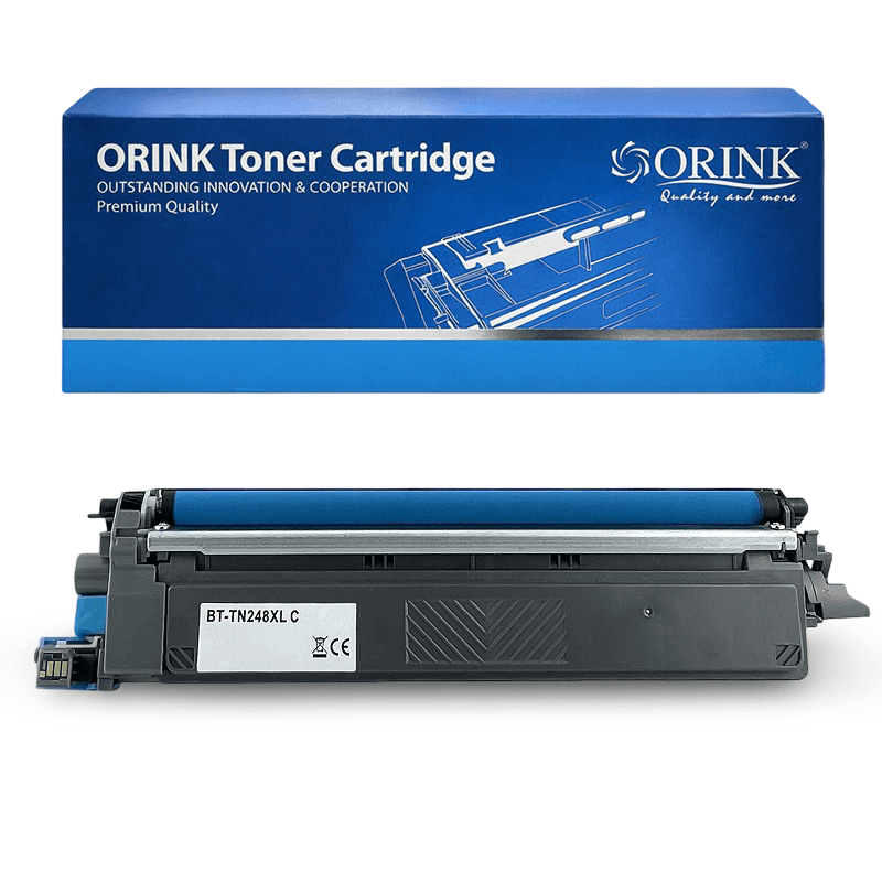 Toner Orink compatibil Brother TN248XL cyan, 2.300 pagini