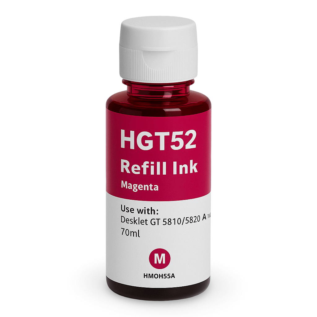 Cerneala compatibila HP GT52 magenta - M0H55AE