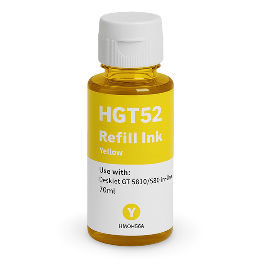 Cerneala compatibila HP GT52 yellow - M0H56AE