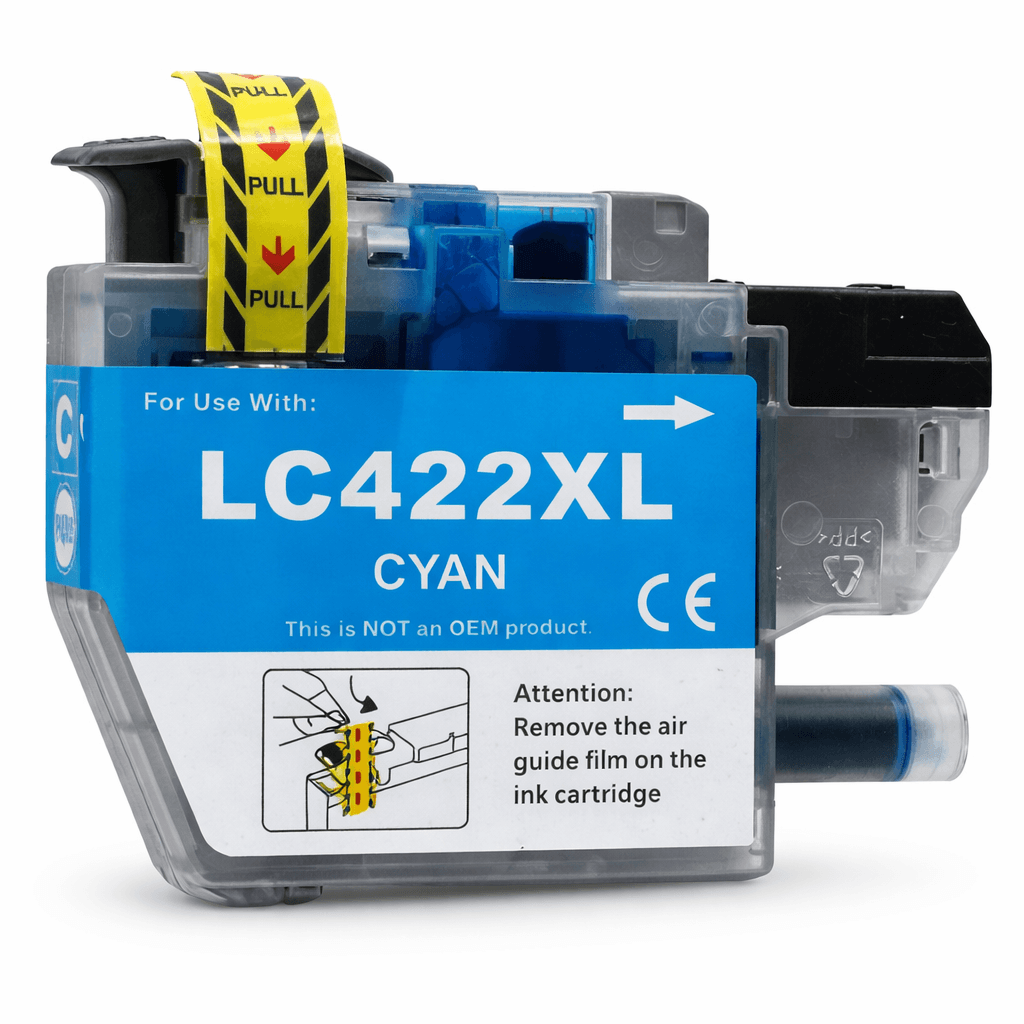 Cartus cerneala compatibil Brother LC-422XL cyan (LC422XLC)