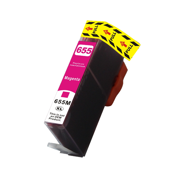 Cartus compatibil HP 655XL CZ111AE , Magenta