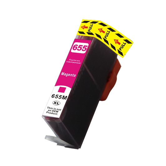 Cartus compatibil HP 655XL CZ111AE , Magenta