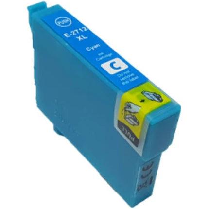 Cartus compatibil EPSON 2712, 27XL Cyan