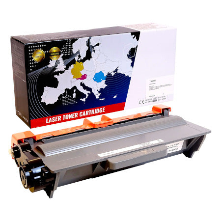 Toner compatibil Brother TN3380, 8000 pagini, Black