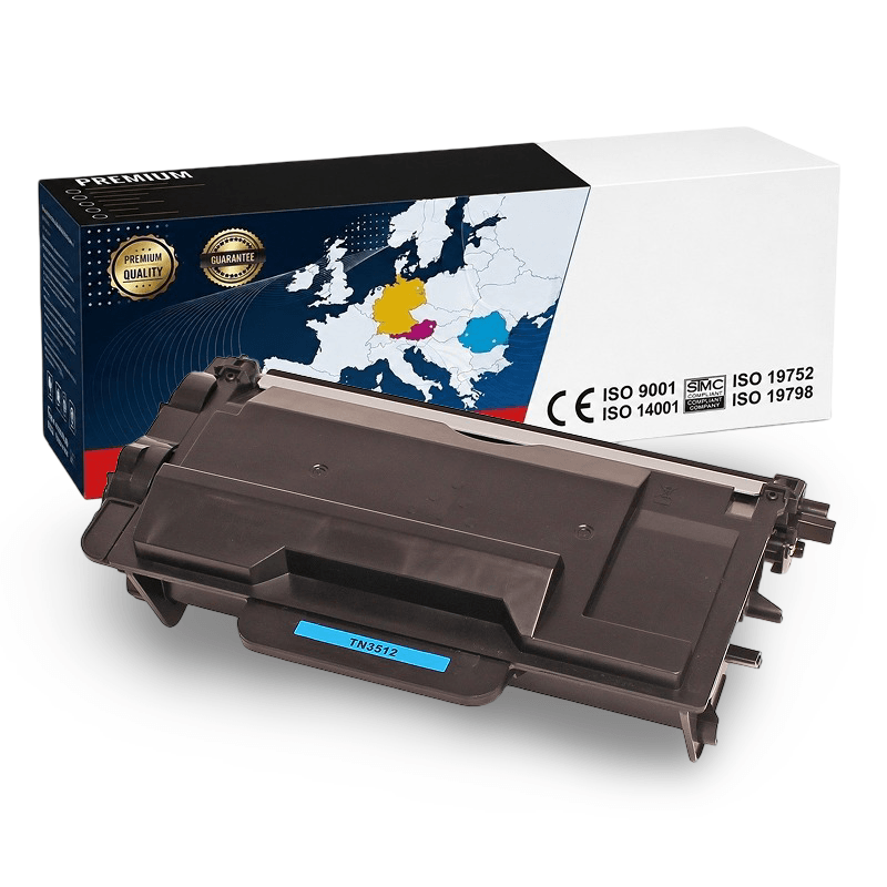 Toner compatibil  Brother TN-3512, TN3500 Black, 12.000 pagini, Euro Print