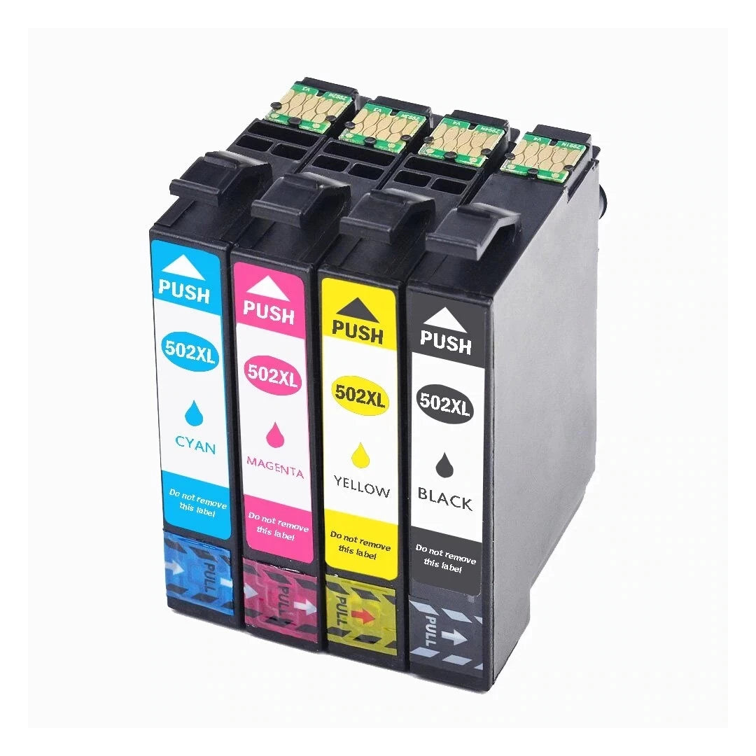 Set 4 cartuse compatibile EPSON T502XL BK,C,M,Y