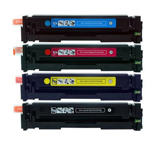 Set 4 tonere compatibile HP CF400X, CF401X, CF402X, CF403X, Canon CRG-045H